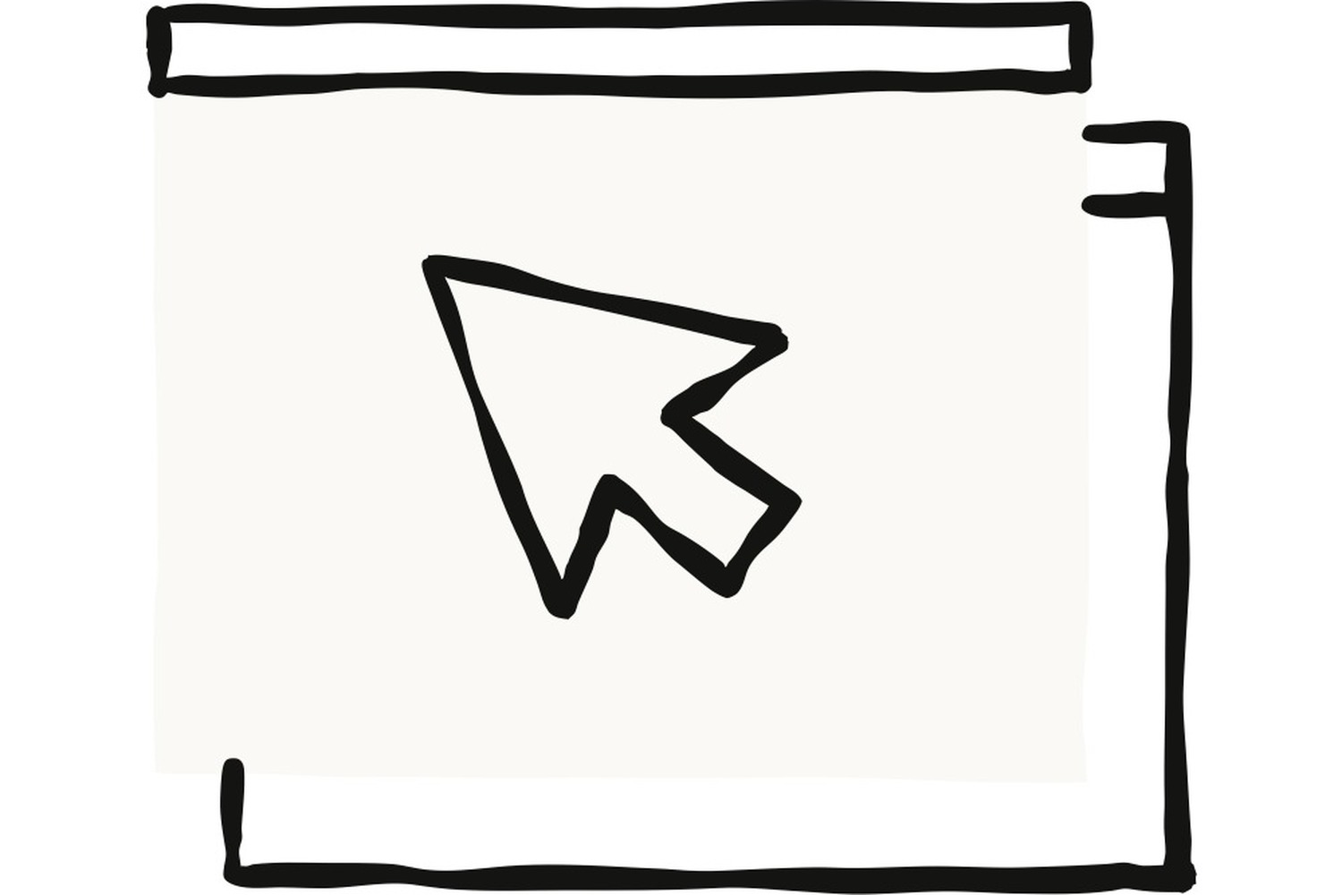 Desktop interface themed cover image